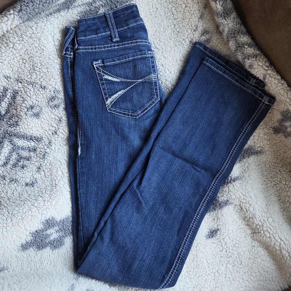 Ariat Women's Boot Cut Jeans - Indigo Blue